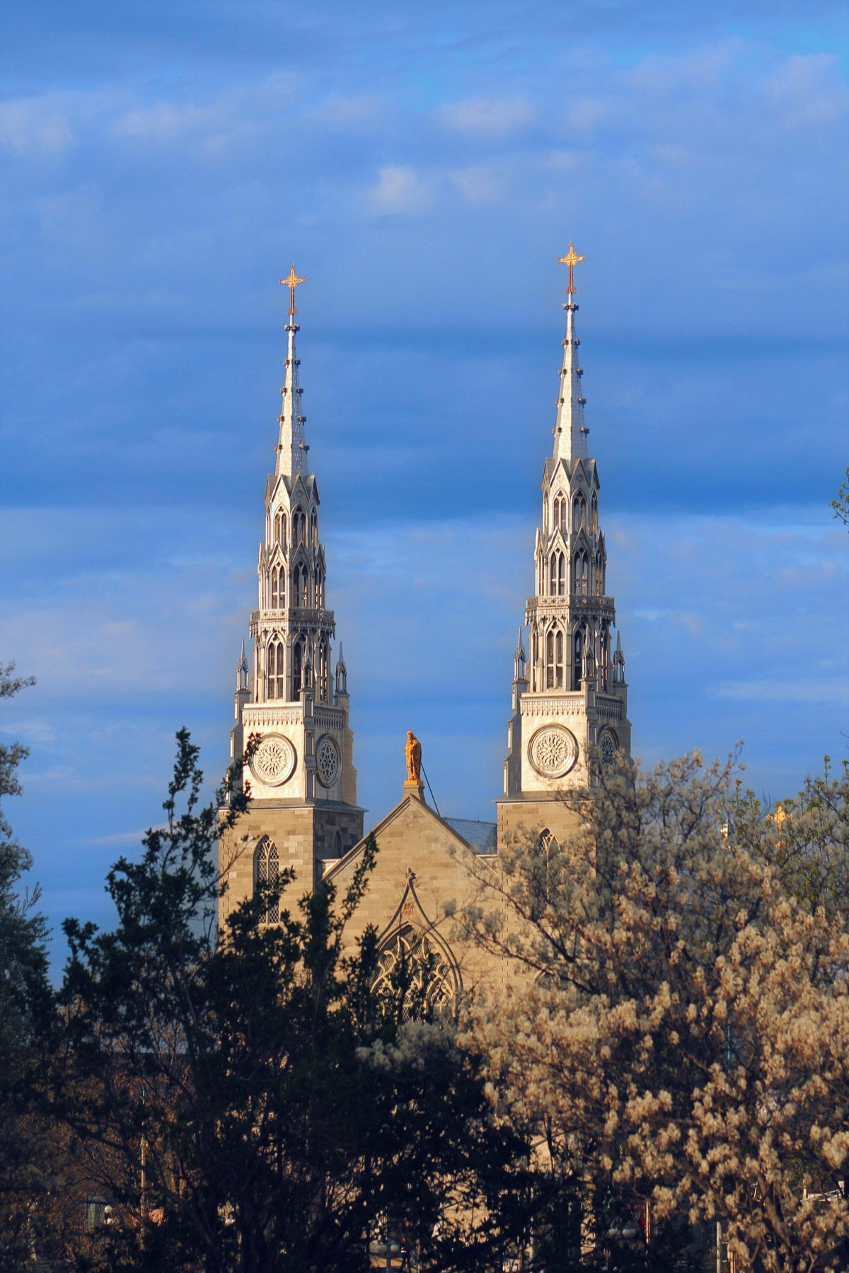Cathedral spires Ottawa